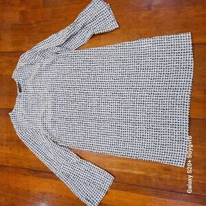 Chic Houndstooth Dress